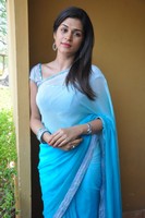 Shraddha Das Hot Saree Stills